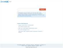 Tablet Screenshot of help.freemail.hu